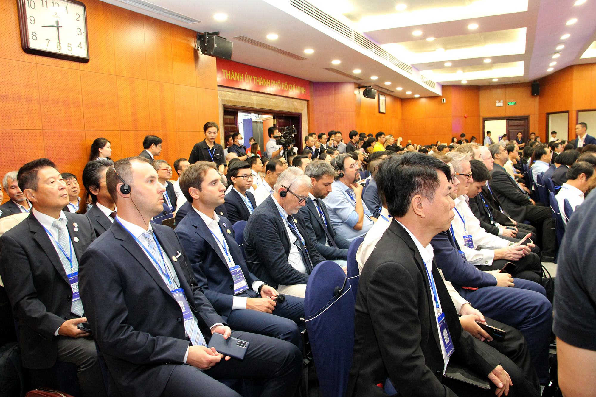 Đại biểu tại Diễn đàn Kinh tế TP. Hồ chí Minh 2023 (Ảnh: H.H).